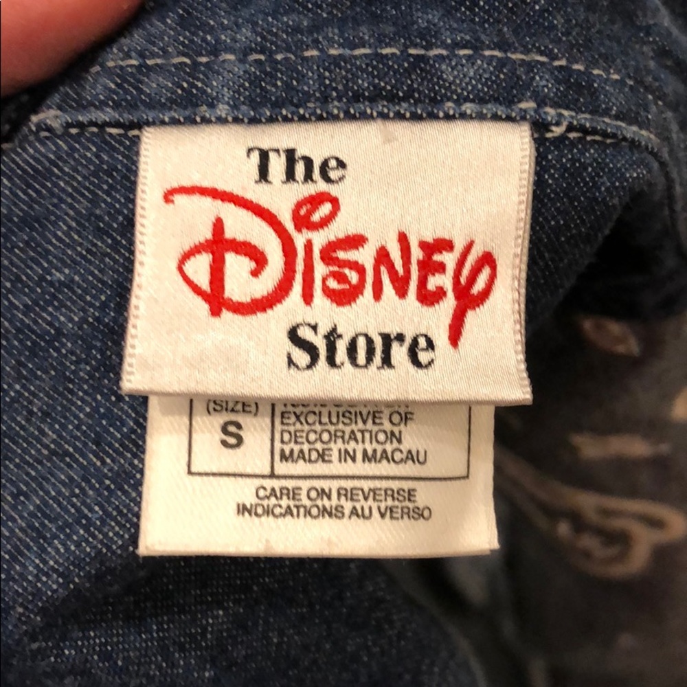 Disney Store Vintage Winnie The Pooh Jeans Shirt - image 7